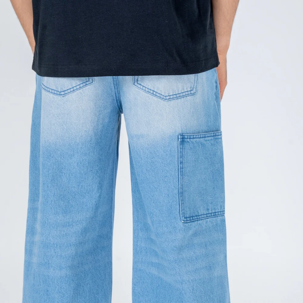 Kami - Pantalon denim baggy japonais - Image 4