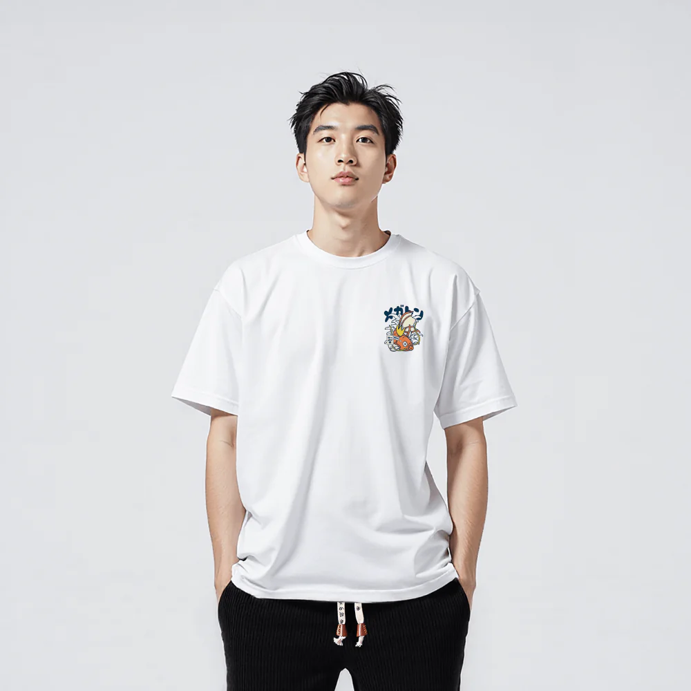 Koi - T-shirt japonais oversize - Image 4