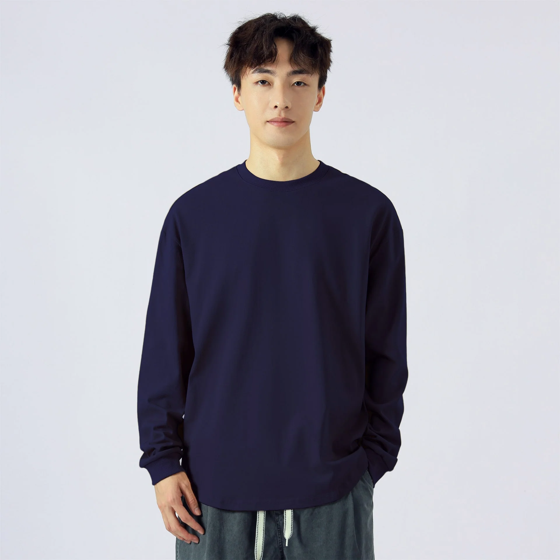 Takayama - T-shirt oversize à manches longues (280GSM) - Image 3