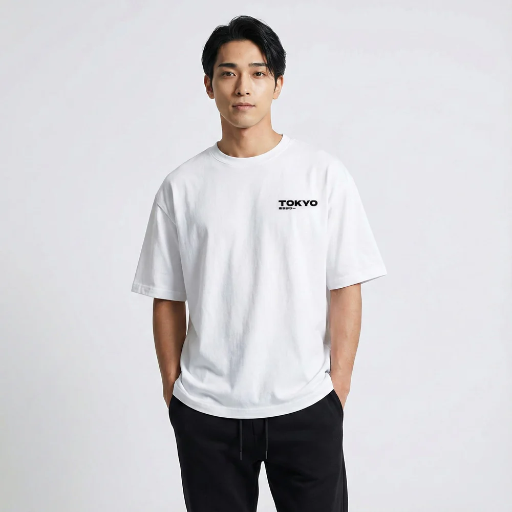 Tokyo - T-shirt japonais oversize - Image 5